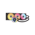 thumbnail image 2 of CORSAIR iCUE LINK TITAN 360 RX LCD Liquid CPU Cooler – RX120 RGB Fans – Fits Intel® LGA  1851/1700, AMD® AM5/AM4 – iCUE LINK System Hub Included, 2 of 16