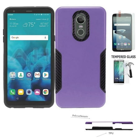 Lg Volt Phone Boost Mobile Cases Screen Protector for LG Stylo 4 Phone Case (L713DL, L713VL) / Stylo 4 Plus Case (6.2