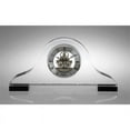 thumbnail image 2 of Jiallo Napoleon Modern Crystal Skeleton Clock in Clear/Silver, 2 of 2