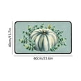 thumbnail image 3 of Qjidjing Thanksgiving Pumpkin Doormat 15.75×23.62inch, Non-Slip Washable Outdoor Mat Fall Harvest Rug for Porch Kitchen Entryway Decor, 3 of 6