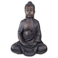 thumbnail image 2 of Meditative Buddha du Grand Temple: Pierre Sombre, Grand, 2 of 7