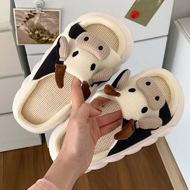 Chanclas Pantuflas Mujer De Animales Pantuflas De Piel De Tigre