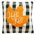 thumbnail image 2 of SAFAVIEH Hello Leaf Pillow Assorted, 2 of 6