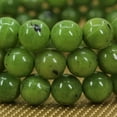 thumbnail image 3 of Angelstones Perles Rondes en Jade Néphrite Canadienne Fait Main 10mm A Grade, Glands en Macramé Tressé Réglables, Bracelets Chakra Reiki 7-9 Pouces Unisexes, 3 of 3