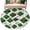 Dark Green, variant on Large Round Rug 8Ft Washable Non-Slip, Blue Geometric Moroccan Circle Area Rugs for Living Room Bedroom, Abstract Art Blue Ombre Modern Indoor Floor Mats Carpet Runner for Home Decor