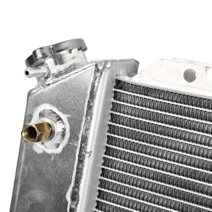 1 Row Aluminum Radiator for 1980-1984 Ford F150 F250 F350 Bronco 5.0L 5.8L 7.5L