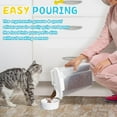 thumbnail image 3 of TBMax Dog Food Storage Container 5-7 lbs, Airtight Cat Food Container with Large Spout & Measuring Cup, Portable Pet Food Storage Dispenser for Small Animal Kibble Storage, Bird Seed Container, 3 of 7