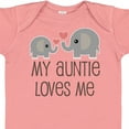thumbnail image 4 of Inktastic My Auntie Loves Me Boys or Girls Baby Bodysuit, 4 of 5