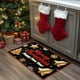thumbnail image 4 of Alfombra Navideña de Terciopelo Cristal para Cocina y Baño | Impermeable | Multicolor, Poliéster, 60 X 40 Cm | Decoración Festiva, 4 of 6