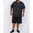 thumbnail image 5 of Real Essentials 3 Pack: Mens Big & Tall V-Neck Short-Sleeve Tech Stretch Dry-Fit T-Shirt (3X Tall-5X Tall), 5 of 6