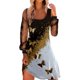 thumbnail image 1 of Minivestido Sexy de cuello alto para mujer, vestido brillante con corsé, vestido de tubo de malla de manga larga, ajustado para fiesta, Club y noche Fridja  NMB2750, 1 of 6