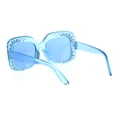 thumbnail image 4 of Girls Child Size Diva Bling Engraving Mod Butterfly Sunglasses Blue, 4 of 4