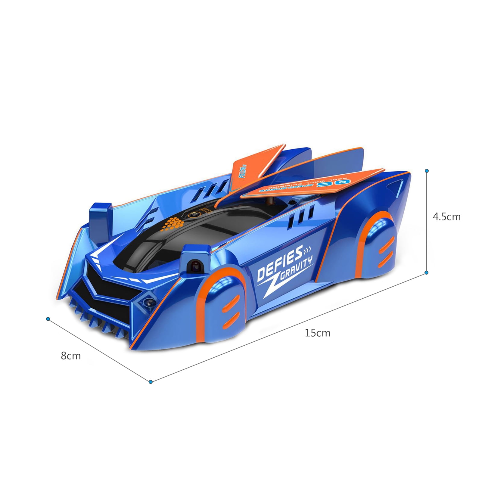 Dcenta RC Climbing Car for Kids Remote Control Car Dual Modes Infrared Ray Guided Race Car Rechargeable Mini Toy Vehicles with Lights Gifts for Boys Girls