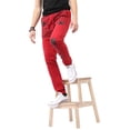 thumbnail image 4 of Mens Jogger Pants with Pattern Fleece Comfort Active Sweatpants, 4 of 6