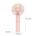 thumbnail image 3 of XGFHYJEH Hand Held Fan, Mini Fan Handheld, Hand Held Fan Rechargeable, Portable Folding Hand Held Cooling Fan, 3 of 7