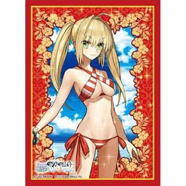 Fate/Extella Link Nero Claudius Red Saber Card Game Character Sleeves Collection Anime Girls Art 80CT