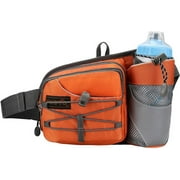 YUOTO Waist Pack with Water Bottle Holder for Running Walking Hiking Hydration Belt