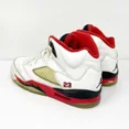 thumbnail image 5 of Ni - ke Ni - ke Boys Air Jordan 5 440888-120 White Basketball Shoes Sneakers Size 5Y, 5 of 5