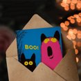 thumbnail image 3 of Artery8 Greeting Card Funny Kids Boo Happy Fun Monsters Blank For All Halloween Card, 3 of 3