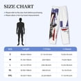 thumbnail image 4 of Picia Patriotic Skull Art Mens Soft Woven Cotton Elastic Waistband Sleep Pajama Pant Lounge Sleep Pant With Pockets And Drawstring-XX-Large, 4 of 9