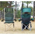 thumbnail image 2 of VTOY Folding Chair with Canopy Portable Chair with Shade for Outside Beach Chairs for Adults Chair with Shade Canopy Camping Chairs for Outdoors(Olive Green,Blue, Green, Navy, Red), 2 of 4