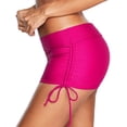 thumbnail image 1 of Inevnen Women's Swim Shorts 2.5'' High Waisted Swimsuit Bottom Ruched Side Board Shorts Tankini Bottoms, 1 of 8