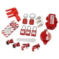 thumbnail image 1 of Kit de loto Eléctrico, Candados de Seguridad Resistentes Resistentes Al ImpactO Conjunto Profesional ProncTico ESTA, 1 of 7