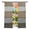 ClassicZF0391, variant on Sage Green Gold Geometric Sheer Curtains 54 Inch Length Rod Pocket Semi Transparent Light Filtering Window Drapes for Kitchen Bedroom Living Room,2 Panels, Modern Abstract Hexagon Pattern