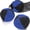 Black - Blue, variant on Juggling Balls for Beginners and Professionals Set of 3, Footbag, Juggling Bean Bags,Durable Juggle Ball Kit (Black - Blue)