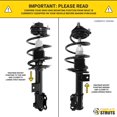 thumbnail image 4 of COMPLETESTRUTS - Front Quick Complete Strut Assemblies with Coil Springs and Rear Shock Absorbers Replacement for 2011-2014 Hyundai Sonata - Set of 4, 4 of 4
