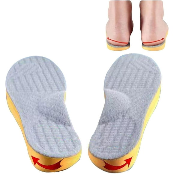 Supination Insoles For Over Supination & High Arch Support,orthotic Inserts For Foot Alignment, Knock Knee Pain, Bow Legs, O/x Type Leg