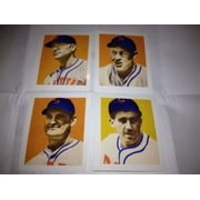 1949 Bowman PCL Reprint Seattle Rainiers Team Set 4 Cards Near NM-MT to NM-MT Condtion