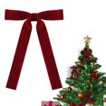 thumbnail image 2 of Christmas Tree Bows, Ongmies Christmas Ties Bow Pendants - Holiday Decorations for Home, Garlands, and Door Decor, Christmas Decorations Indoor, 2 of 7