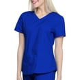 thumbnail image 3 of Scrubstar Women's Core Essentials V-Neck Scrub Top with Rounded Hem, 3 of 9