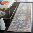 thumbnail image 2 of SAFAVIEH Passion Everitt Border Area Rug, Grey/Ivory, 8' x 11', 2 of 6