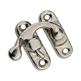 thumbnail image 1 of Scienceny Candado Cerrojo de hierro Cerradura de gancho Protección de seguridad Hebilla oculta Atrapa Joyas Caja de Accesorios de hardware Herramientas y ferretería Gancho izquierdo plateado, 1 of 6