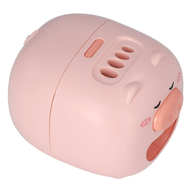 Sunflower Seed Peeler Machine, Intelligent Detection Automatic Anti Pinch Four Holes Design Lovely Pig Shape Electric Sunflower Seed Peeler For Leisure Time Delicious