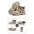 thumbnail image 2 of SKIUHS Men's High-Top Stylish Safety Shoes - High-Grade Security, Lightweight Waterproof Composite Toe & Thick Slip-Resistant Work Sneaker, 2 of 7