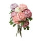 thumbnail image 5 of Rosa de té simulada de temporada rosa, no se marchita, no se decolora, no necesita riego, resistente a la intemperie, fácil de cuidar, rosa de té falsa de una sola cabeza de 29 cm, decoración para el, 5 of 8