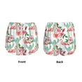 thumbnail image 5 of Haiem Flamingo Flower Women's 2 in 1 Running Shorts - Lightweight Athletic Workout Gym Yoga Breathable Sports Shorts Liner with Phone Pockets-XX-Large, 5 of 9