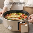 thumbnail image 4 of Poth Caliente Eléctrica De 3L, Calefacción De Círculo Entero Fácil De Limpiar El Diseño Anti -escaldado Olla Eléctrica Multifuncional Con Canasta De Para Sopa De Fideos, 4 of 7