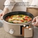 thumbnail image 4 of Olla Eléctrica Con Vaporera, Olla Para Ramen De Grado Alimenticio De 800 W Y 3 L, Sartén Antiadherente, Olla Eléctrica Multifuncional Para Pasta, Carne, Huevos, Arroz Frito,, 4 of 7