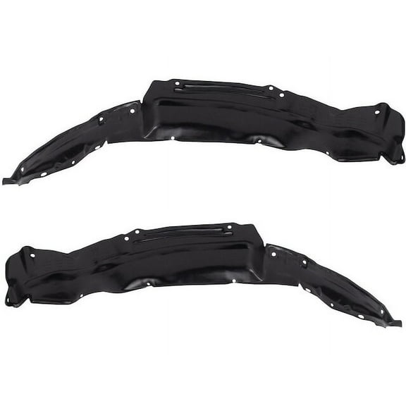 Front Fender Liner Set 2 Piece - Compatible with 1986 - 1994 Nissan D21 4WD 1987 1988 1989 1990 1991 1992 1993