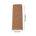 thumbnail image 4 of Estuche para gafas de 1 Pc con diseño de grano de madera 6.14"x2.36"x1.18" Marrón, 4 of 5