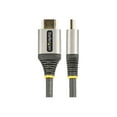 thumbnail image 2 of StarTech.com 3ft (1m) Premium Certified HDMI 2.0 Cable with Ethernet, High Speed Ultra HD 4K 60Hz HDMI Cable HDR10, ARC, HDMI Cord For Ultra HD Monitors, TVs, Displays, w/ TPE Jacket - Durable HDMI Video Cable (HDMMV1M) - Premium High Speed - HDMI cable with Ethernet - HDMI male to HDMI male - 3.3 ft - shielded - gray, black - passive, 4K60Hz (3840 x 2160) support, 2 of 12