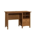 thumbnail image 4 of Sauder Union Plain Single Pedestal Desk, Prairie Cherry Finish, 4 of 12