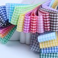 thumbnail image 3 of 6mm Wide Lattice Plaid Ribbons Bow Ribbon Gift Wrapping Polyester Ribbon Handmade DIY Accessories,50 Yards Color 14, 3 of 5