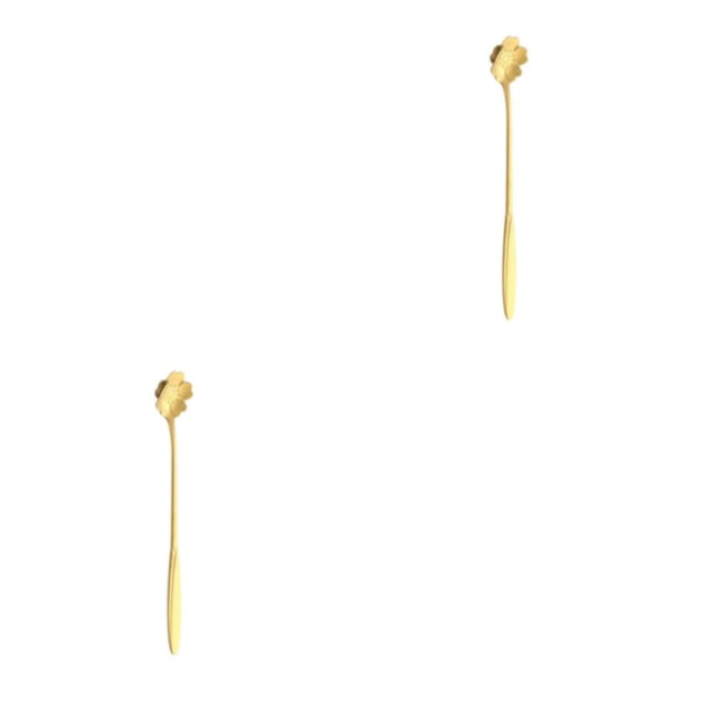 Cuchara de postre Naiovety de Acero inoxidable para el hogar 2Conjunto tipo 11