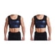 thumbnail image 2 of Camiseta sin mangas de sauna Qarigey compresión para hombres azul S/M, 2 of 6