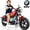 Red, variant on East doll BMW licensed Electric Motorcycle for Kids, 24V Ride on Toy for Big Kids 6-12, 300W Power Motor, Up to 12MPH & 12 Miles Range, Lights & Music, Electric Car for Kids, Black